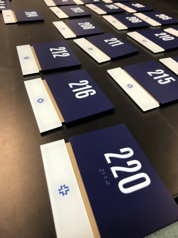 Architectural ADA Signs